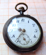 Antike Damen Taschenuhr Silber