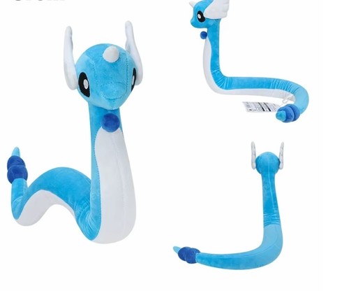 Dratini blau 63cm plüschtier - blau,