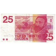 Geldschein, Niederlande, 25