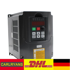 Fräsmotor Spindle Motor Fräse Spindel Wassergekühlte +Frequenzumrichte CNC 2,2KW