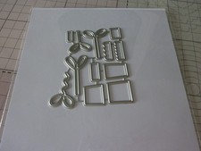 Stanzschablonen - Päckchen mit Schleifen