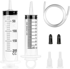 2 Stücke Spritze 100+200ml