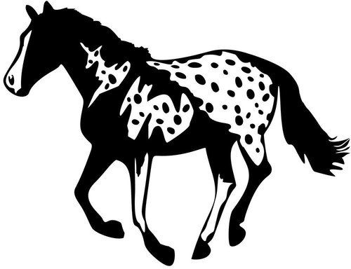 Aufkleber pferd - aufkleber,