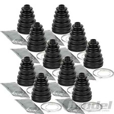 10x UNIVERSAL ACHSMANSCHETTEN-SATZ "weich" FALTENBALG ANTRIEBSWELLE PKW AUTO