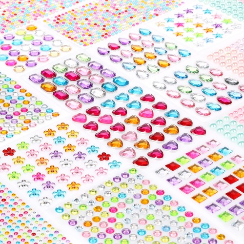 Craftwerk bunte glitzersteine - craftwerk,