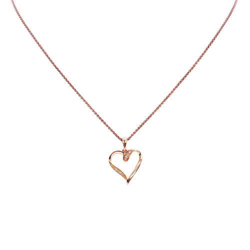 Rotgold diamant offenes - kt,