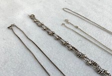 Silver Mixed Lot Necklaces 4