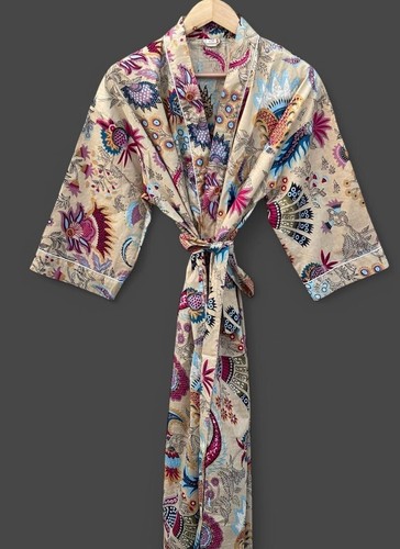 Indisches blumendruck kleid - indisches,