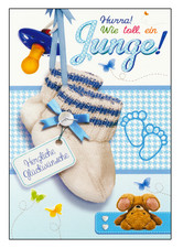 Geburt Glückwunschkarte Baby