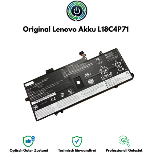 Original lenovo akku l18c4p71 - akku,