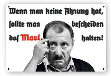 EKEL ALFRED 30 x 20 cm Metallschild Vintage Nostalgie Retro