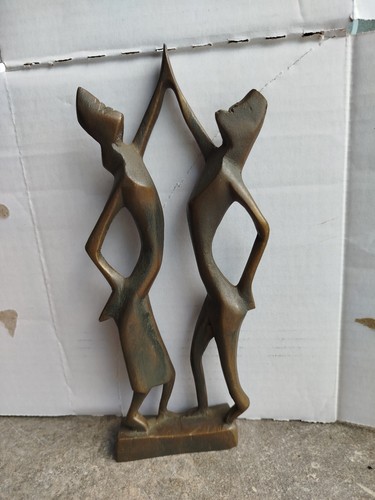 Bronze figur kunst mann - figur, und