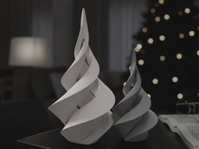 Abstrakt Spiral Weihnachtsbaum