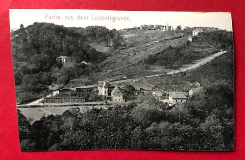 Radebeul 1910 partie aus - radebeul, um
