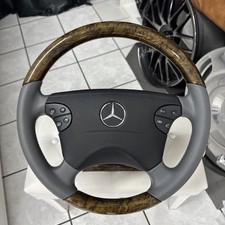 Mercedes-Benz Holz Leder Lenkrad Clk55 AMG E55 AMG W210 W208 Mopf Avantgarde