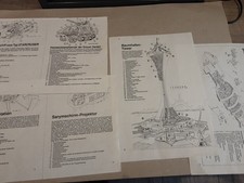 Risszeichnungen aus Terranauten Romanen über  schöne Kopien  in einer  Hülle