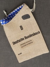 GELDSACK FUTTER D BLAU KARO