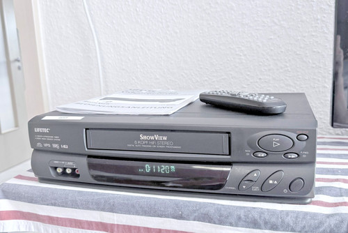 Vhs vcr lifetec - vcr,