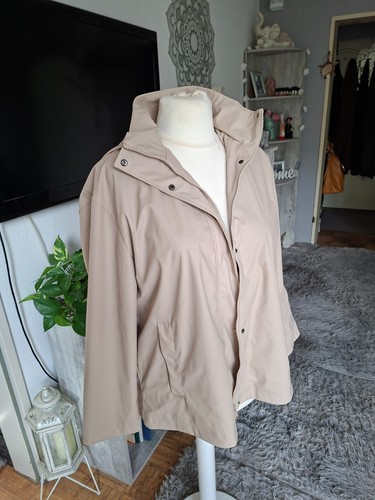 Regen jacke beige 44 - jacke,
