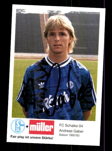 Autogrammkarten schalke - fc,