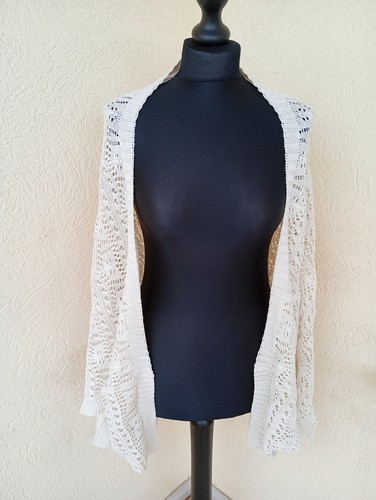 Ajour strick cardigan - ajour, strick-cardigan