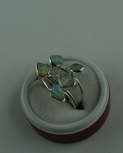 Opal ring 925 - sterling, silber