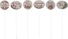 Dekostecker "Romantic Garden" 6er-Set