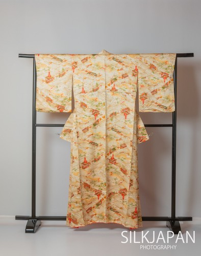 Vintage japanischer houmongi - vintage,