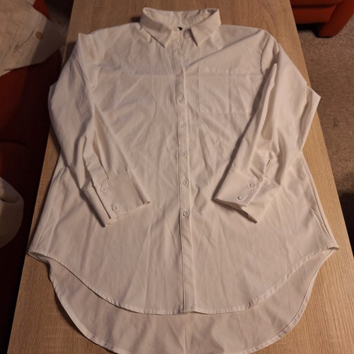 Long bluse weiß größe - long,