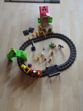 Playmobil 123 Eisenbahn mit Baustelle