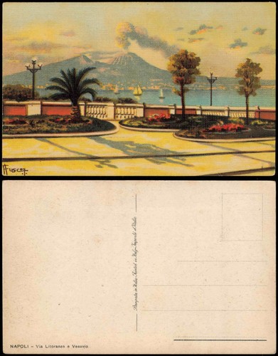 Cartolina naples napoli - cartolina,