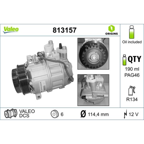 Kompressor klimaanlage valeo - klimaanlage,
