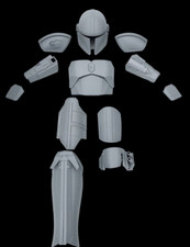 Mandalorian Rüstung Cosplay #FULL SET# Hochwertige 3D-Druck Rüstung und Helm
