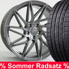 19" ABE Keskin KT20 Sommerräder PP Grau 245/45 Reifen für Toyota RAV4 IV FL 2016