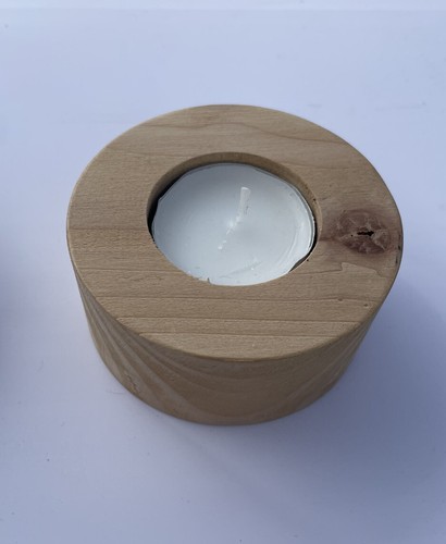 Kreis rustikaler teelicht - 2,