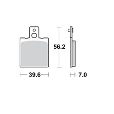 Moto-Master Bremsbelag RoadPRO