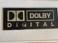 Dolby Digital Schild - Kunststoff - 54x21,5 cm