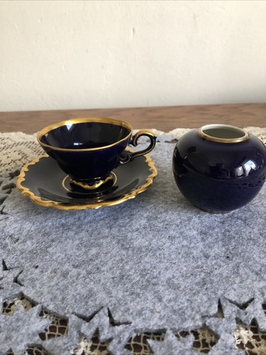 Kobalt blau mocca tasse - :,