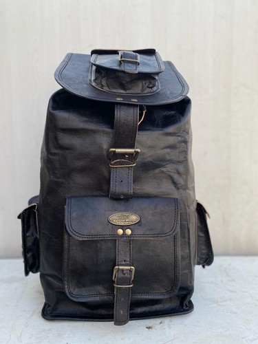 Großer leder herren - großer, daypack