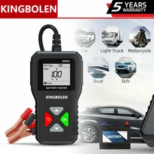 Batterietester 6/12/24V Auto Digital PKW OBD KFZ Diagnosegerät Akku Testgerät