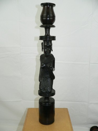 Makonde kerzenständer - makonde,