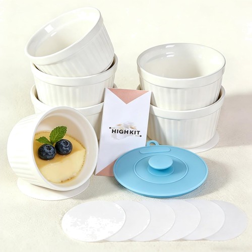 Creme brulee schälchen 6er - creme,