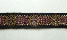 NEU Folklore Webband schwarz