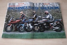 Motorrad News 06/2001 Yamaha FZS 1000 Fazer mit 143PS besser als...?