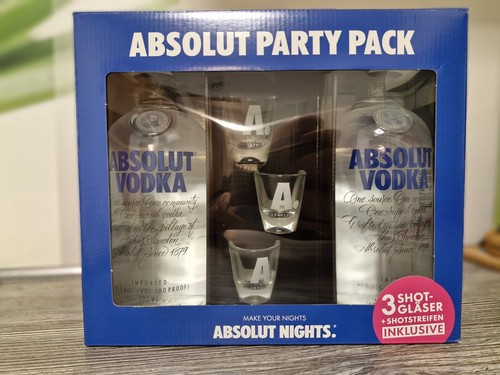 Absolut vodka geschenkebox - absolut,