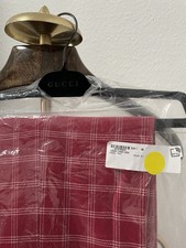 GUCCI Luxus Damen Hose Rot