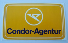 Werbe-Aufkleber Condor Agentur