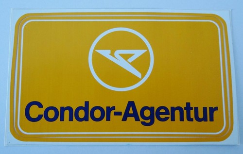 Werbe aufkleber condor agentur - werbe-aufkleber,