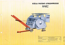 Köla Patent- Strohpresse