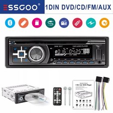 Autoradio Mit CD DVD MP3 Player USB Bluetooth FM AUX Eingang Radio Single 1 DIN